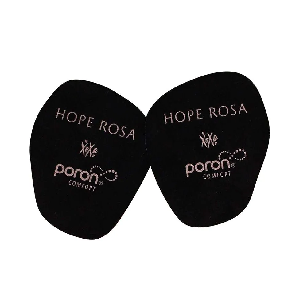 2-Pair Cushion Insoles Sole Spots - Black