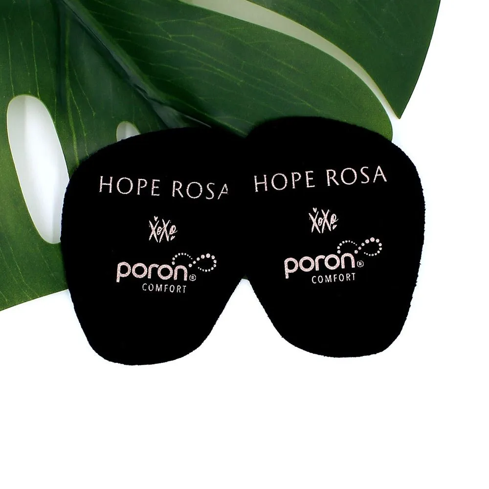 2-Pair Cushion Insoles Sole Spots - Black