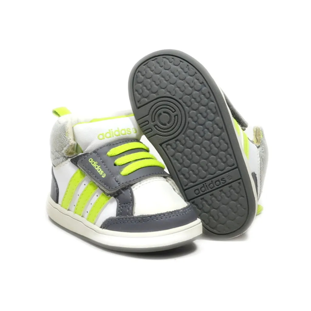 Adidas Neo Crawlers Leather White Colour For Kids