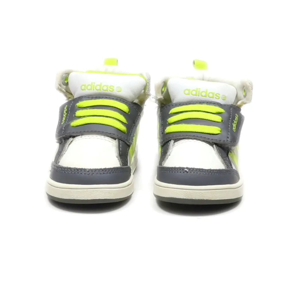 Adidas Neo Crawlers Leather White Colour For Kids