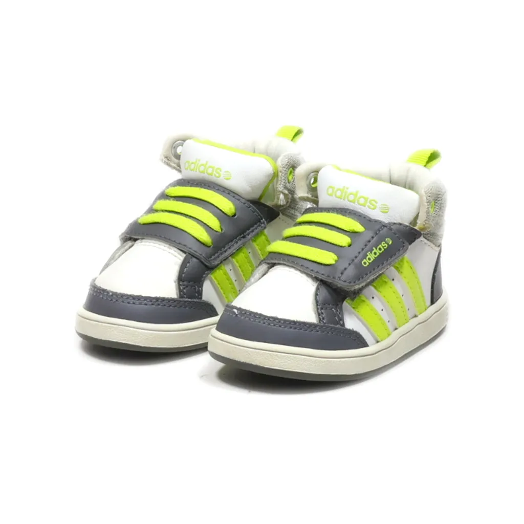 Adidas Neo Crawlers Leather White Colour For Kids