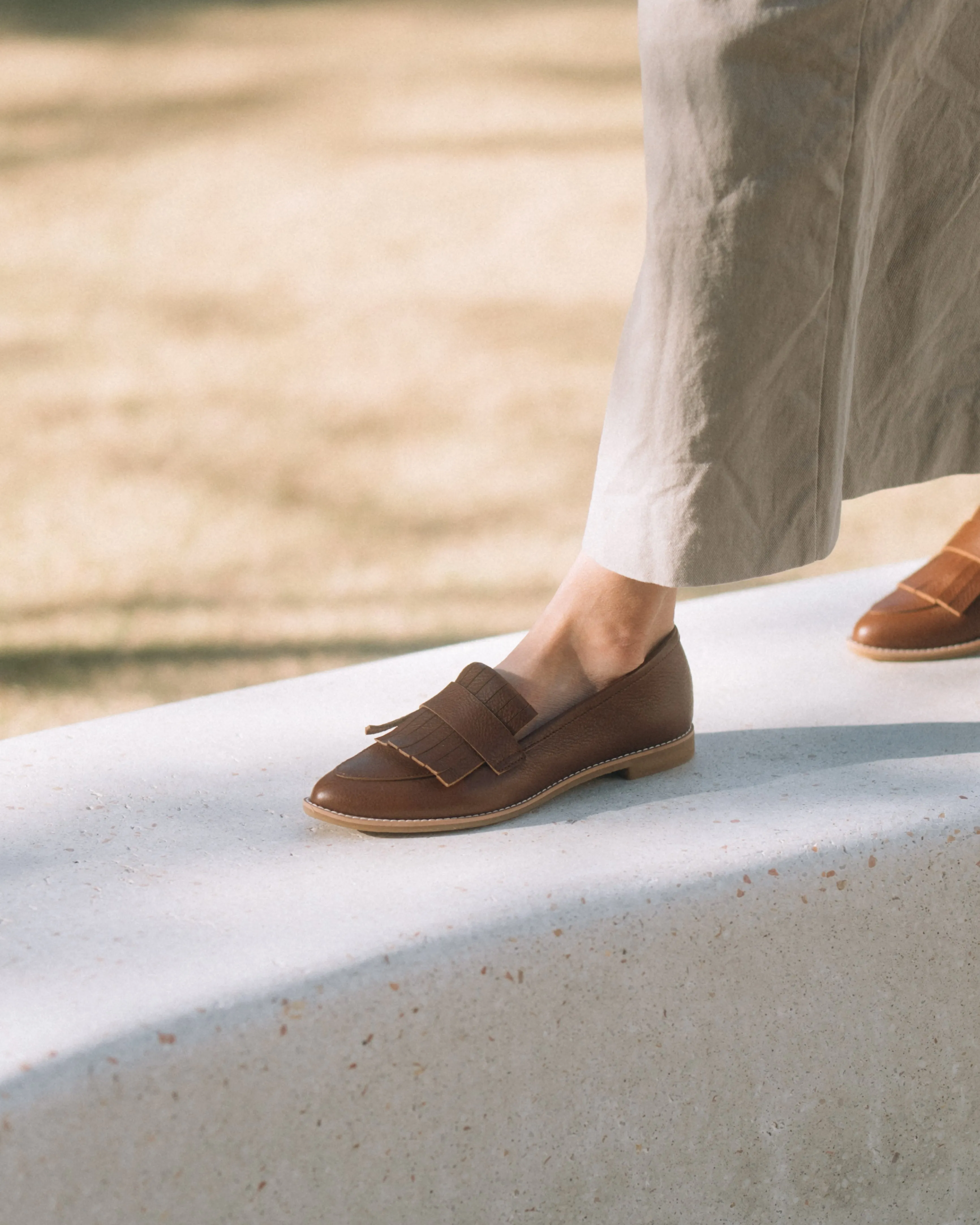 Amelie Loafer - Walnut Brown