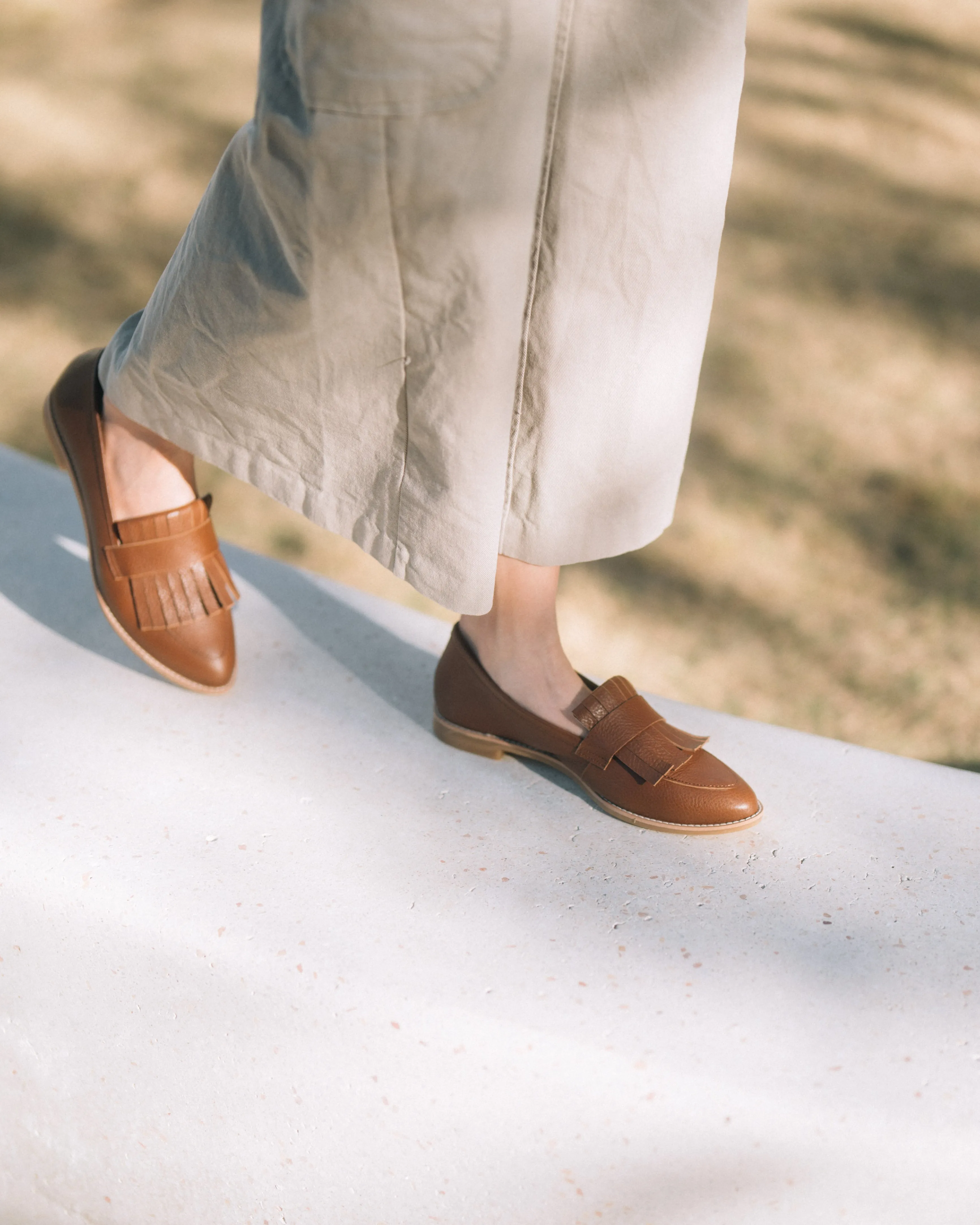 Amelie Loafer - Walnut Brown