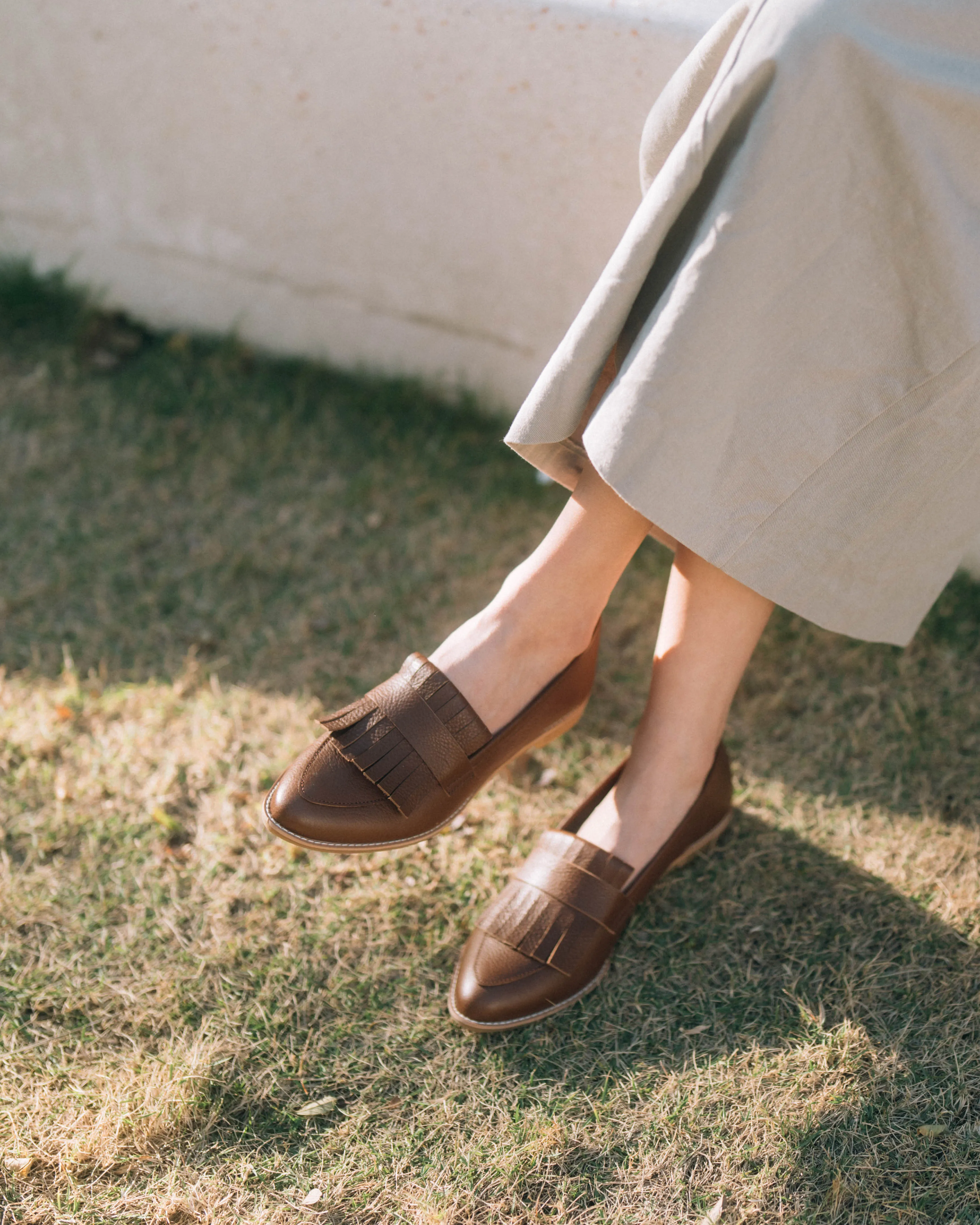 Amelie Loafer - Walnut Brown