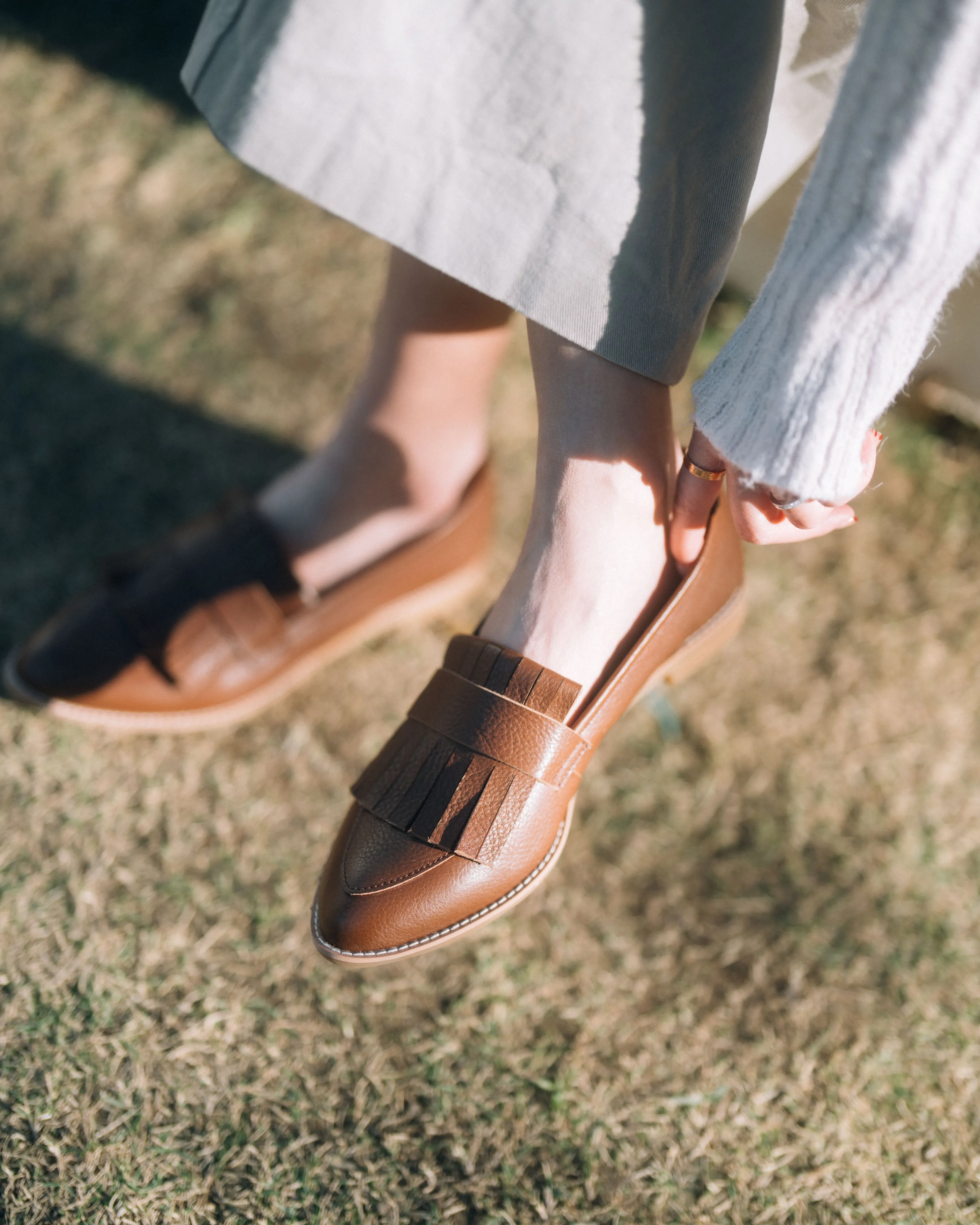 Amelie Loafer - Walnut Brown