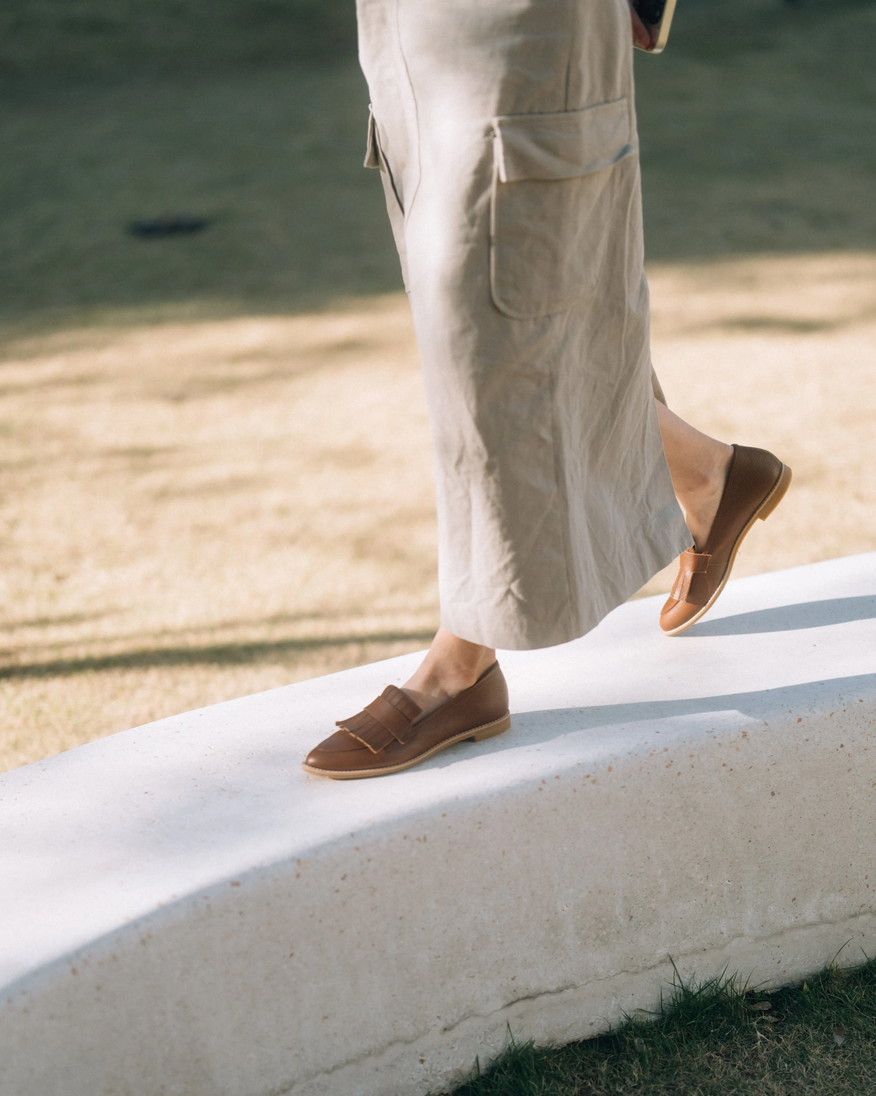 Amelie Loafer - Walnut Brown