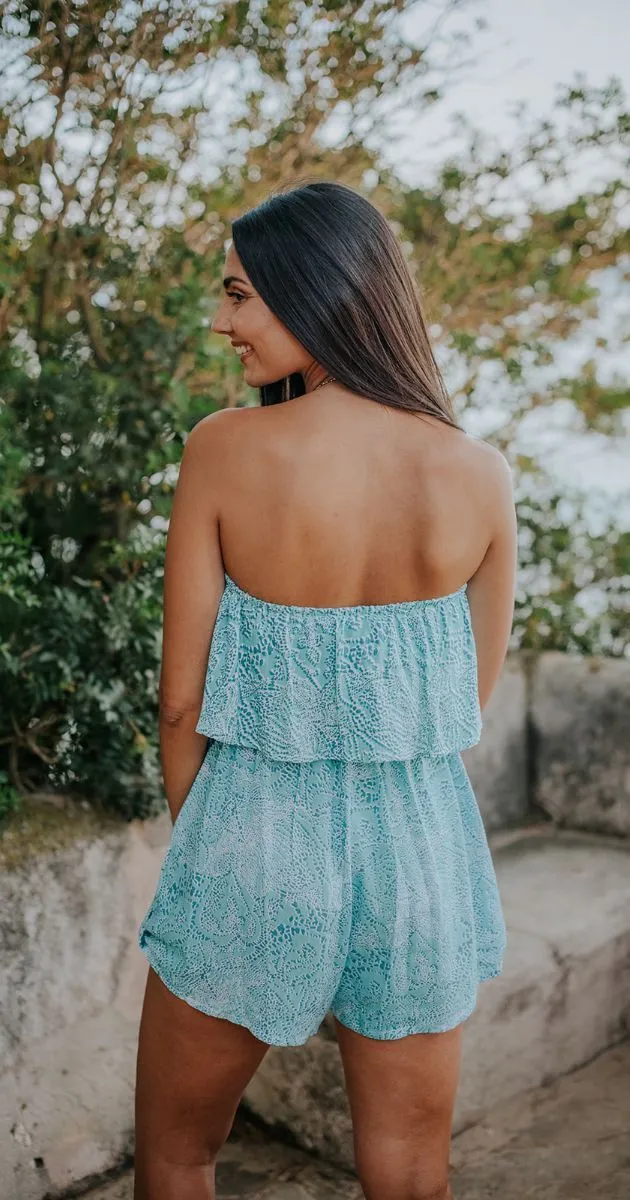 Aysel Short Jumpsuit Dots
