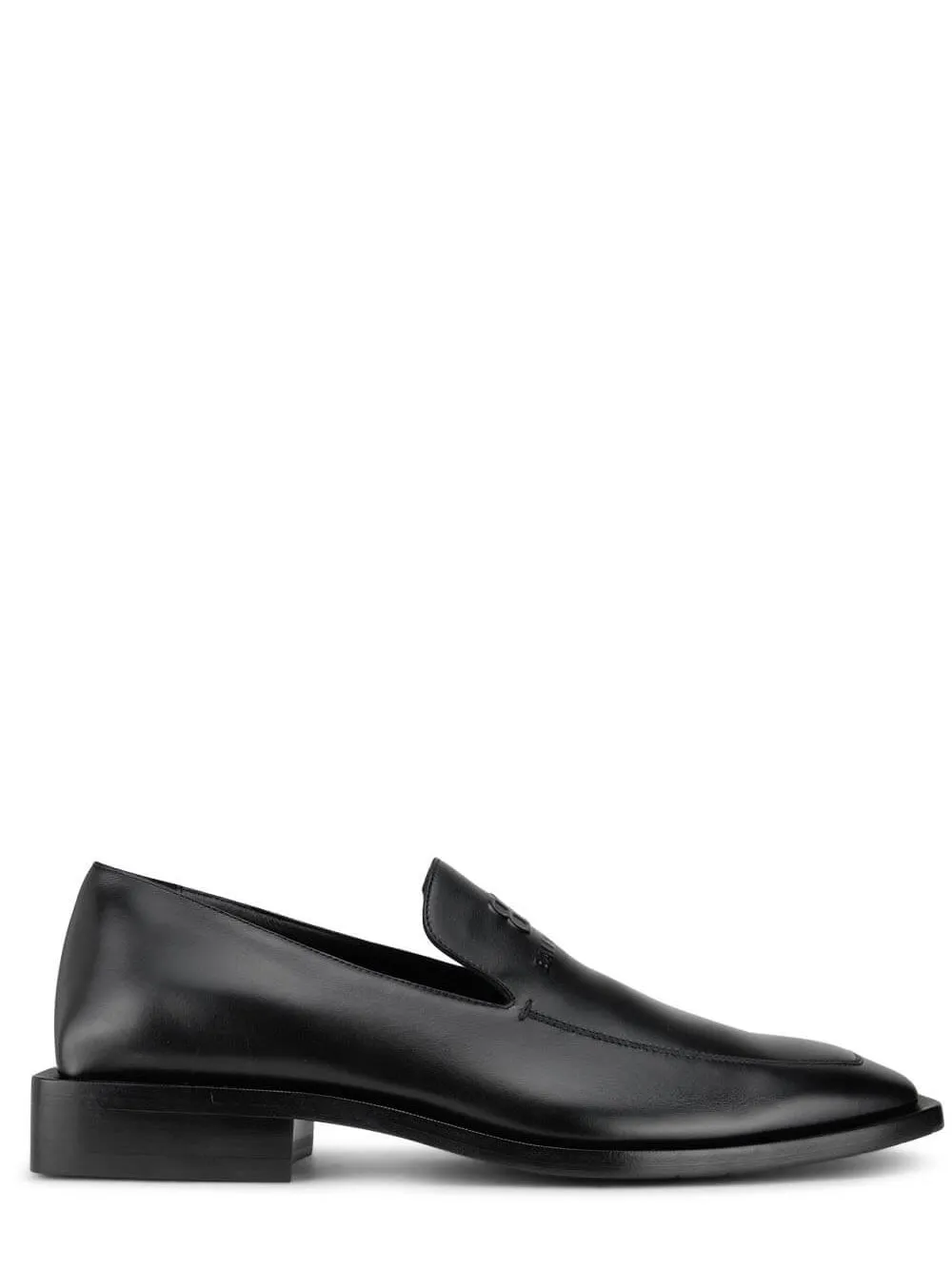 BALENCIAGA Coin Rim Loafers Black