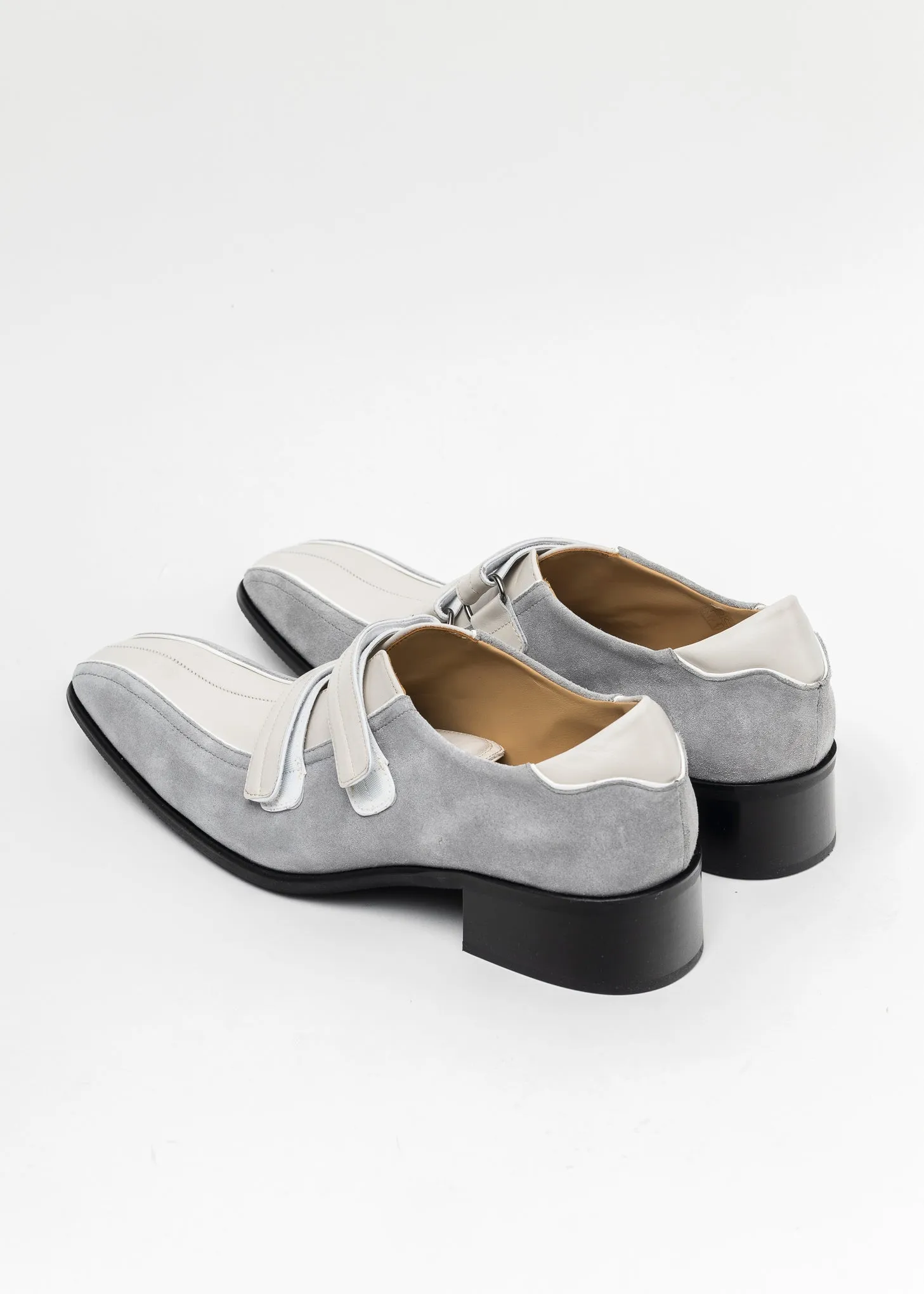 BONE WHITE / GREY SPORTY SNOUT LOAFER