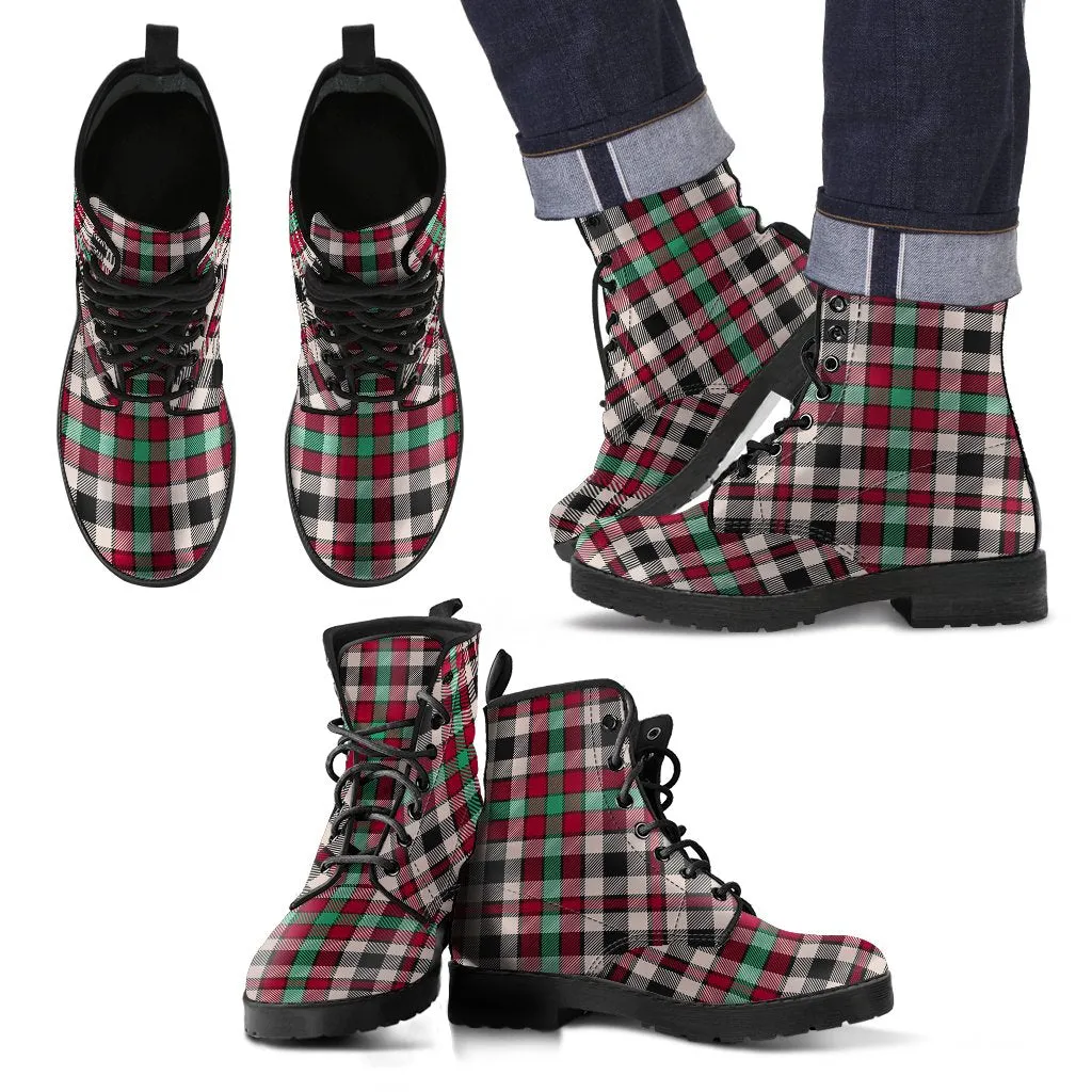 Borthwick Dress Ancient Tartan Leather Boots