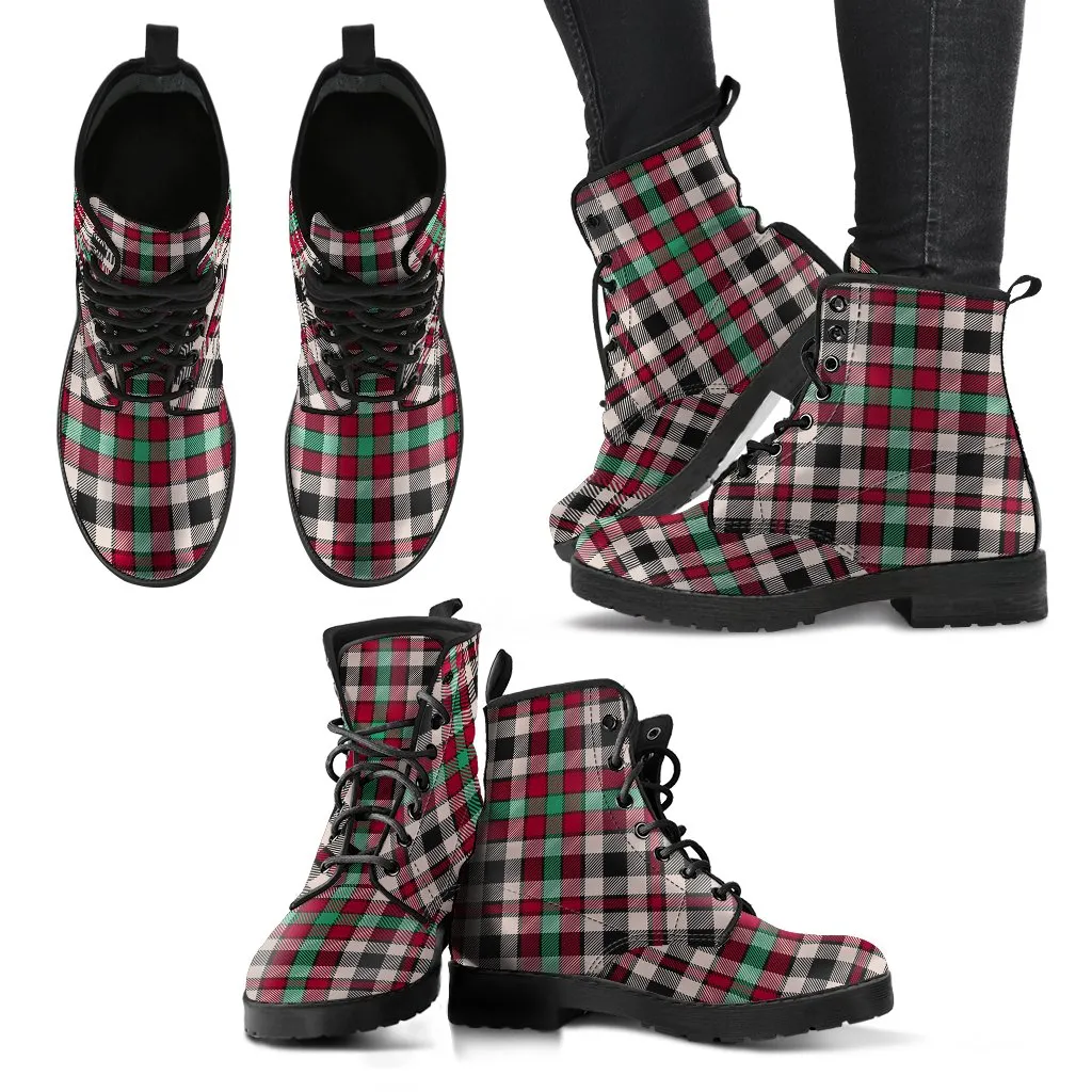 Borthwick Dress Ancient Tartan Leather Boots