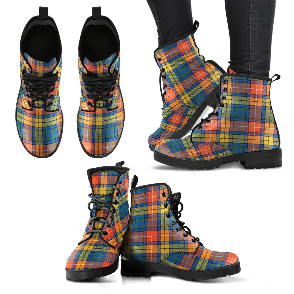 Buchanan Ancient Tartan Leather Boots