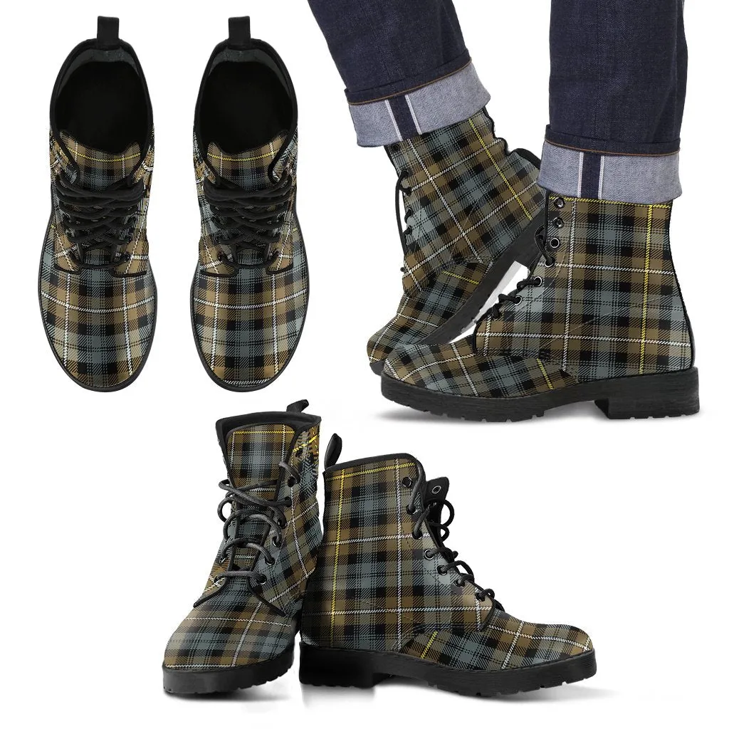 Campbell Argyll Weathered Tartan Leather Boots