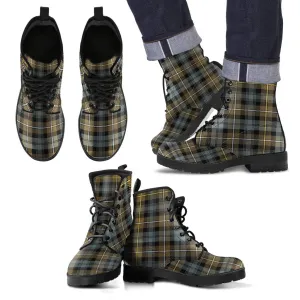 Campbell Argyll Weathered Tartan Leather Boots