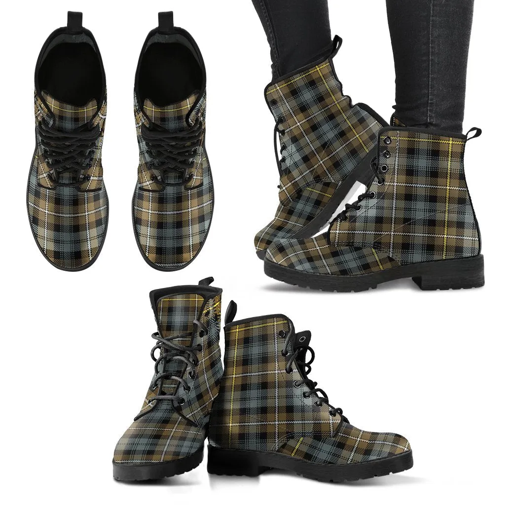 Campbell Argyll Weathered Tartan Leather Boots