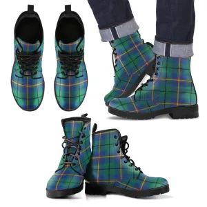 Carmichael Ancient  Tartan Leather Boots