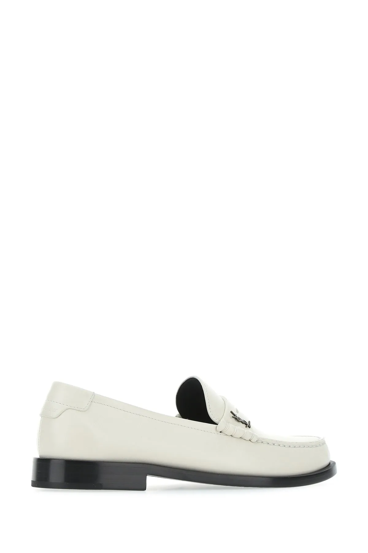 Chalk nappa leather Monogram loafers