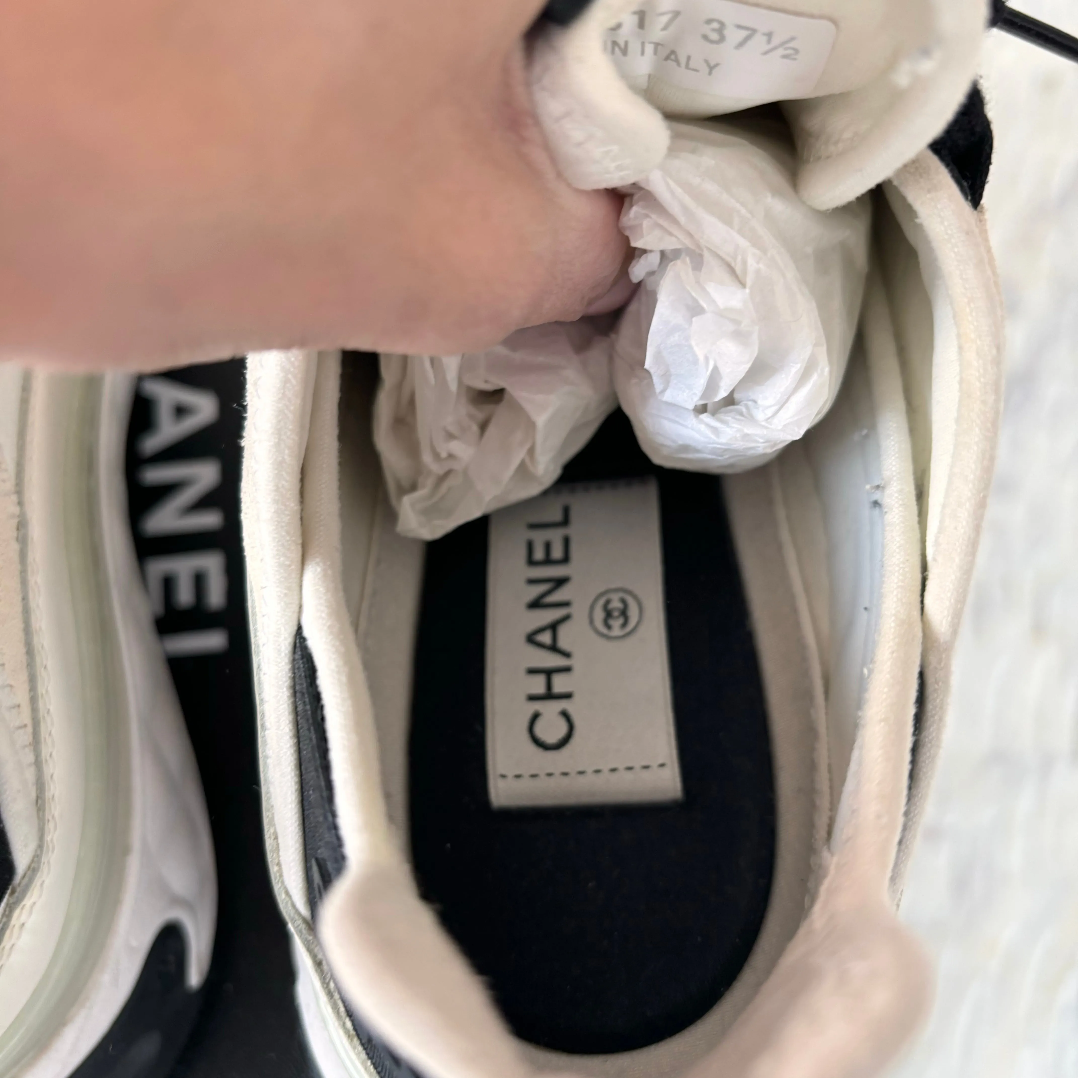 Chanel CC Sneakers 37.5