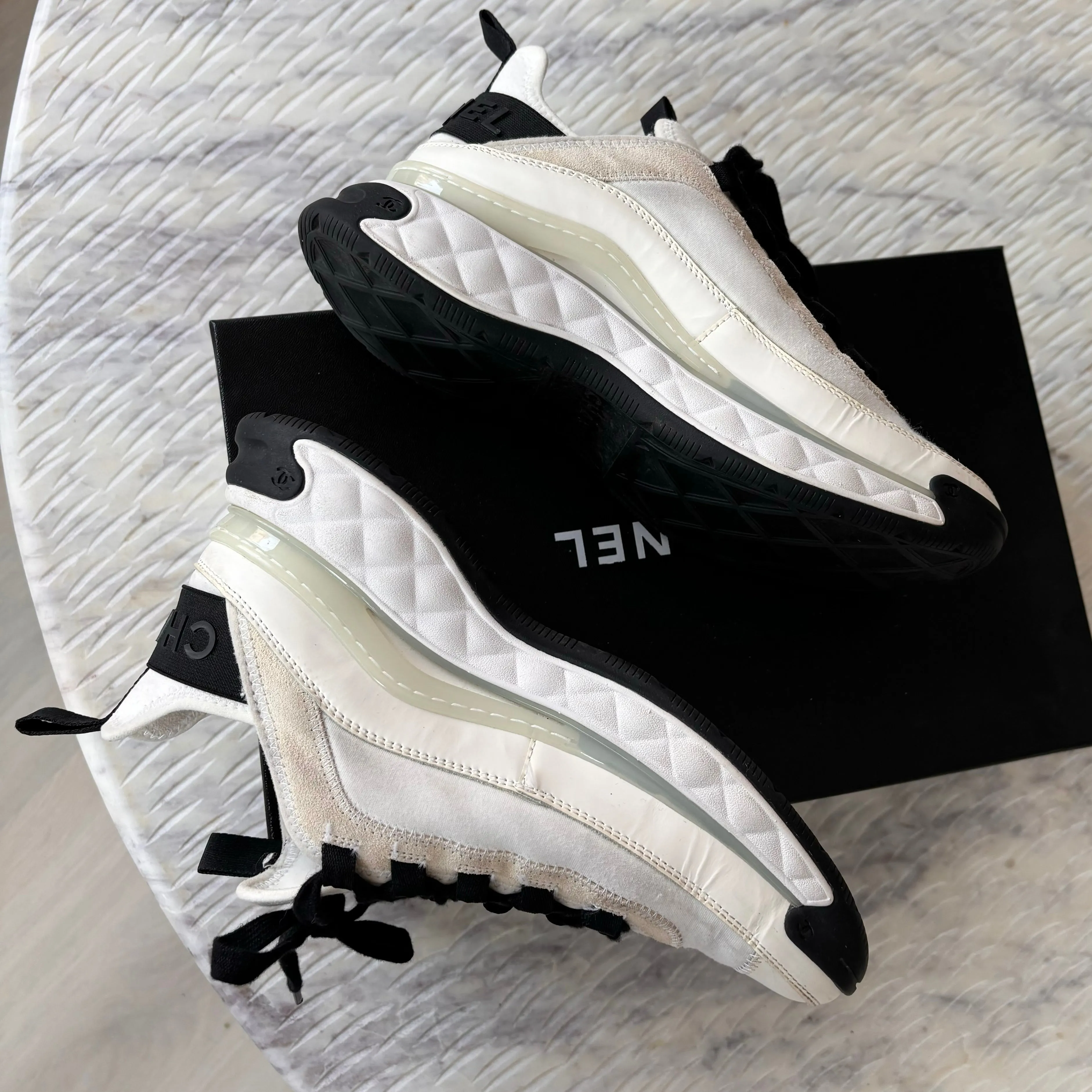 Chanel CC Sneakers 37.5