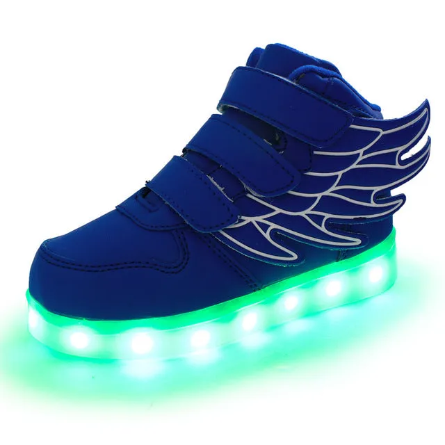 Children Glowing Sneakers Kid Luminous for Boys Girls  with Luminous Sole Lighted Shoes