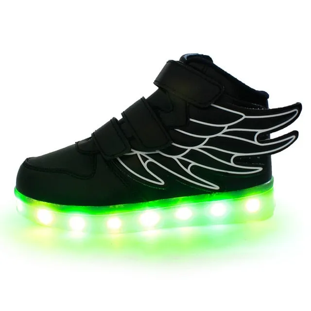 Children Glowing Sneakers Kid Luminous for Boys Girls  with Luminous Sole Lighted Shoes