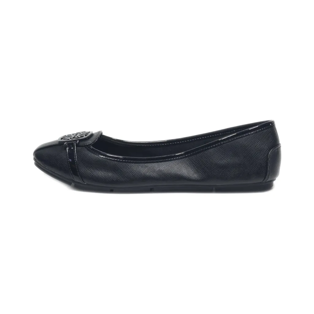 Christian Siriano Ballerinas Leather Black Colour For Women