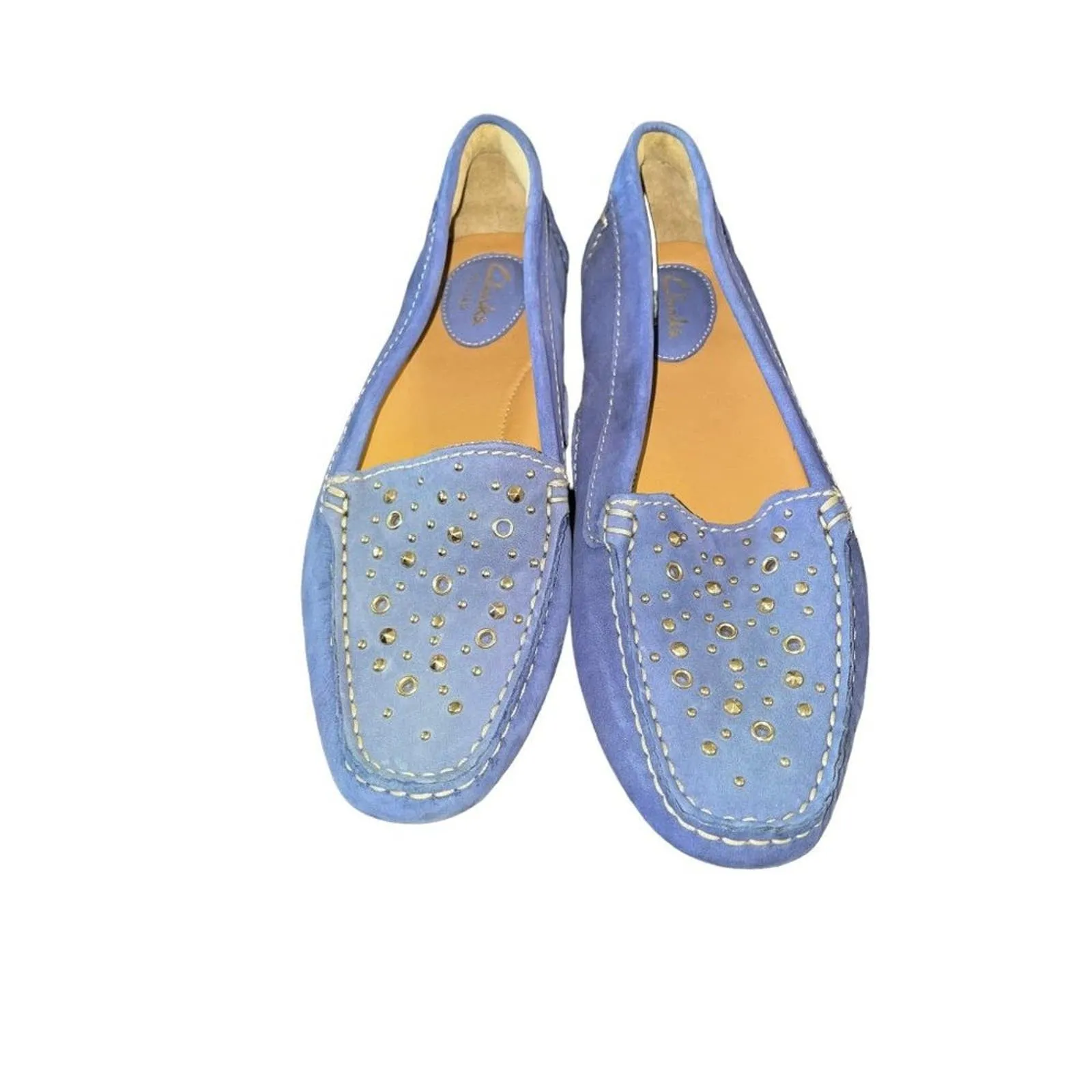 Clarks Royal Navy Blue Loafers