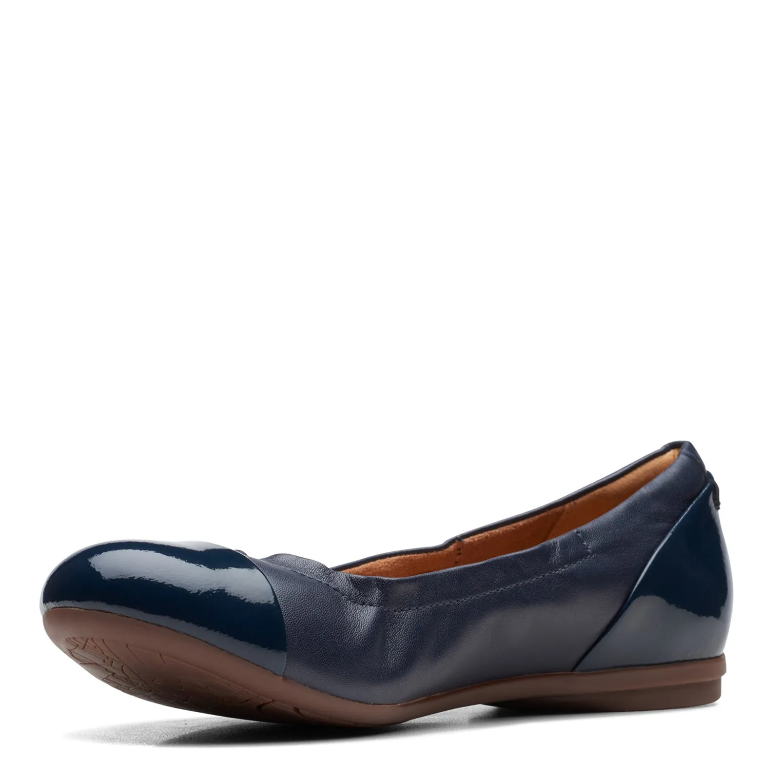 Clarks Women's Rena Jazz Navy Leathe 26170594