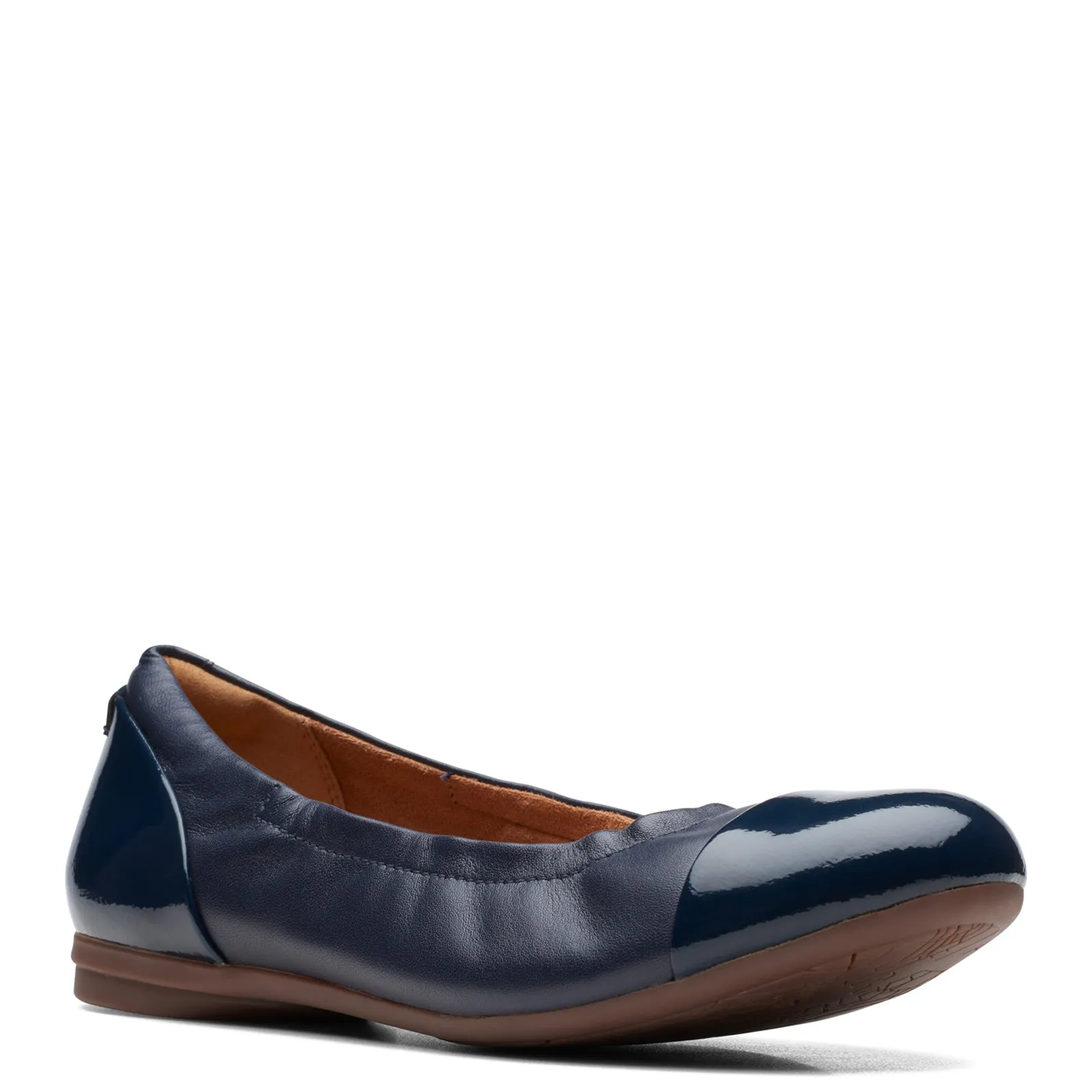 Clarks Women's Rena Jazz Navy Leathe 26170594