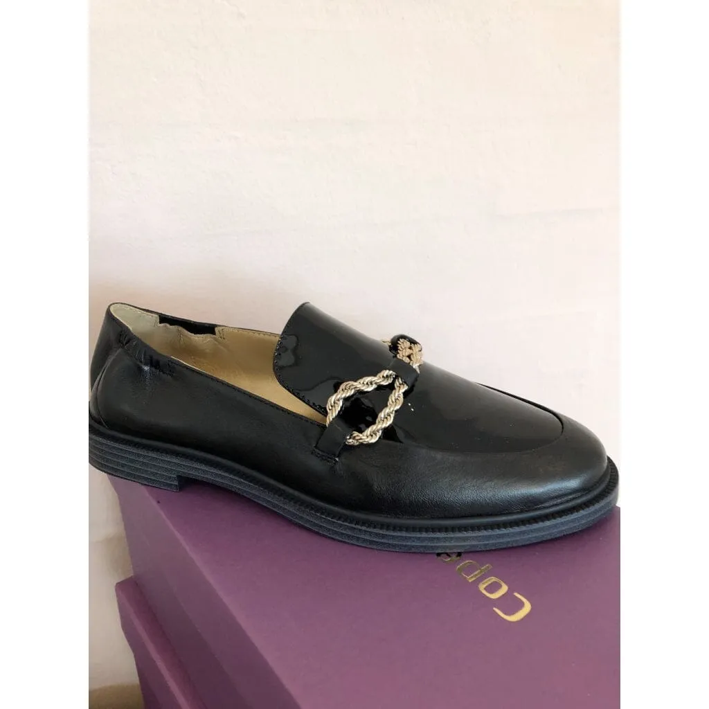 Copenhagen Shoes - Love And Walk Patent - 038 Black Patent