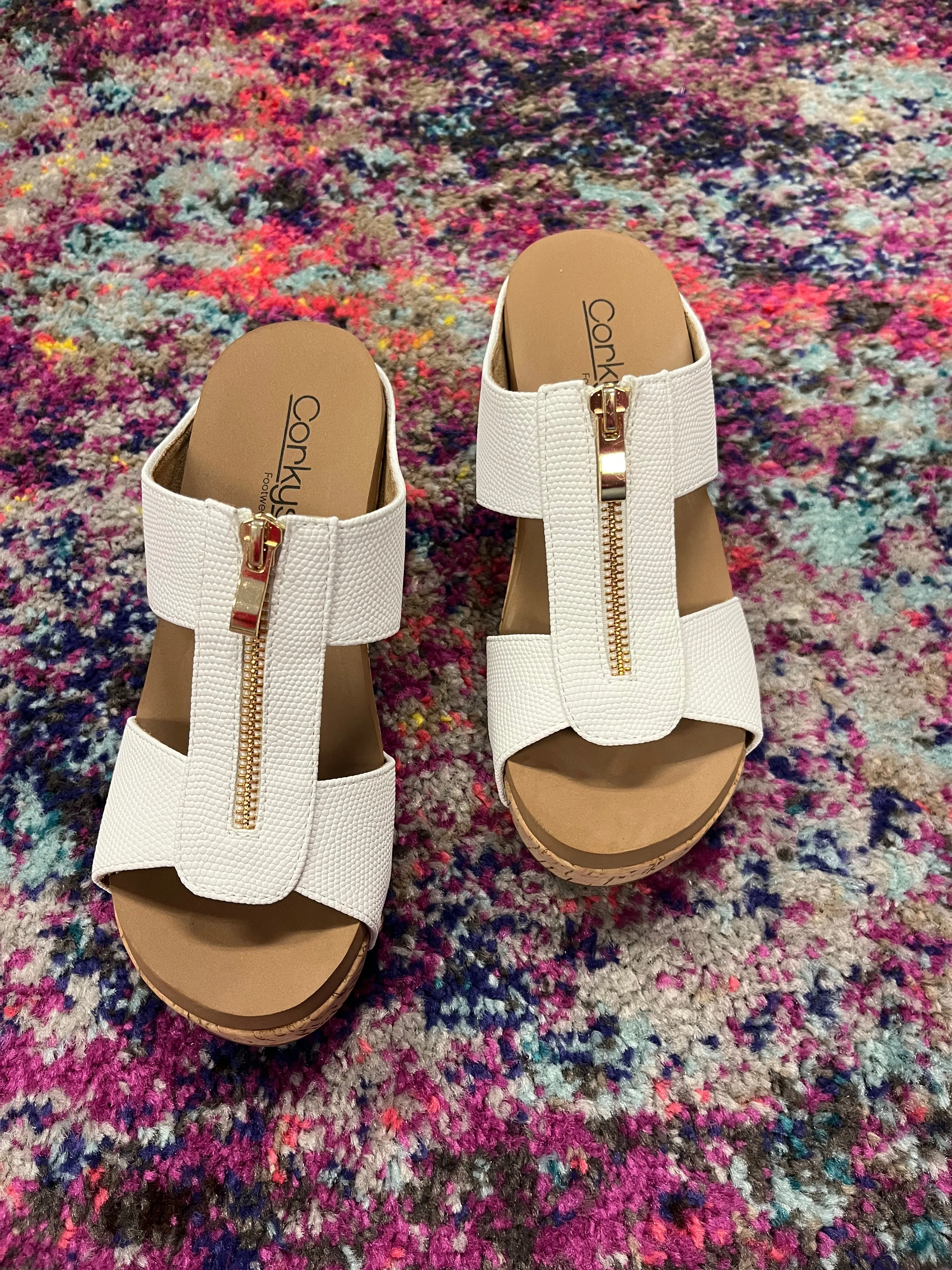 Corkys Taboo Sandal Wedge