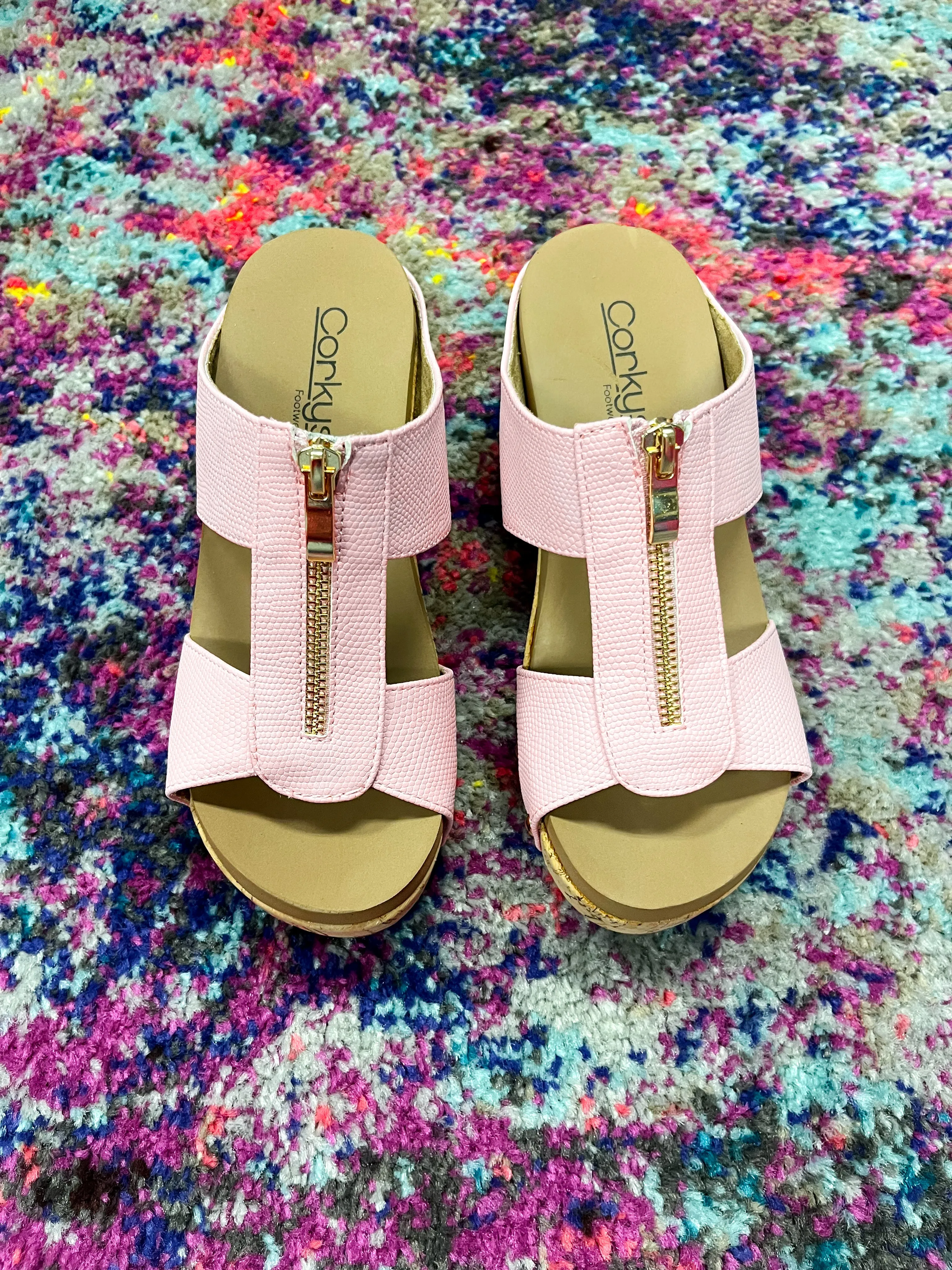 Corkys Taboo Sandal Wedge