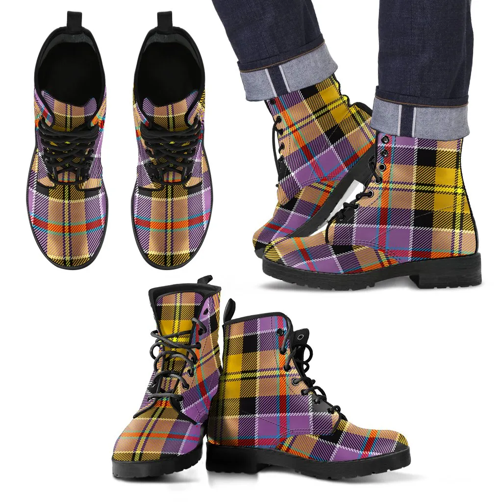 Culloden Ancient Tartan Leather Boots