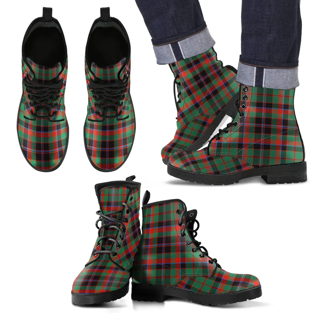 Cumming Hunting Ancient Tartan Leather Boots