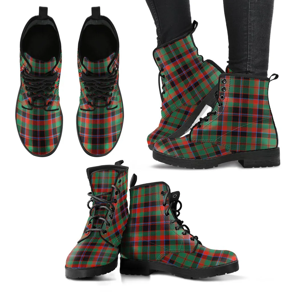 Cumming Hunting Ancient Tartan Leather Boots