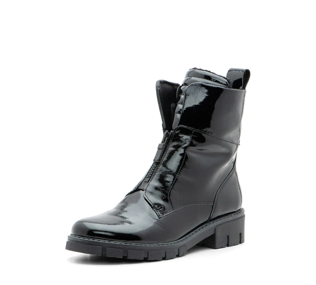 Deon Women's Lug Sole Front & Zip Boot