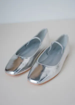 Finnick Ballet Flats -Silver