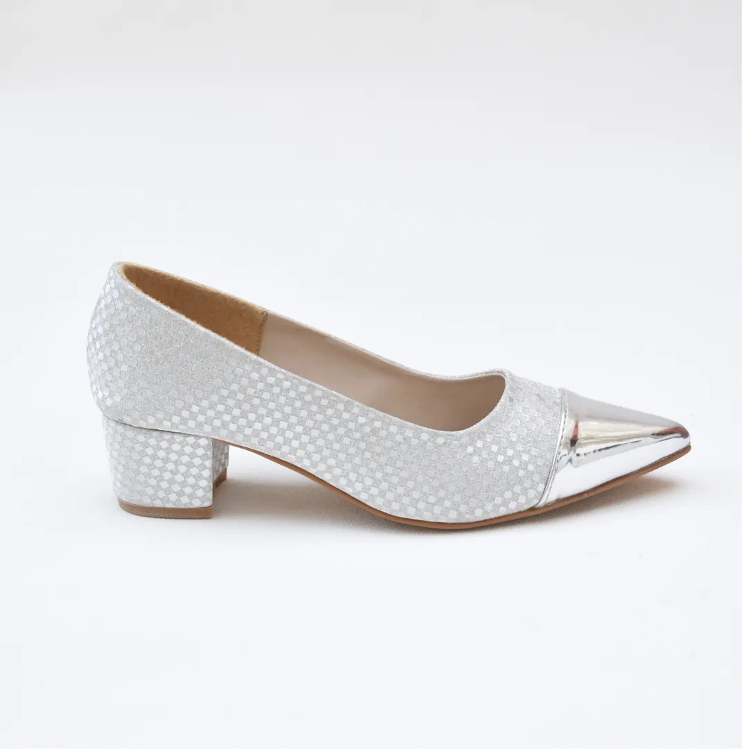 Glamour Pumps Silver