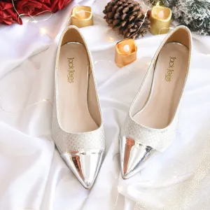 Glamour Pumps Silver