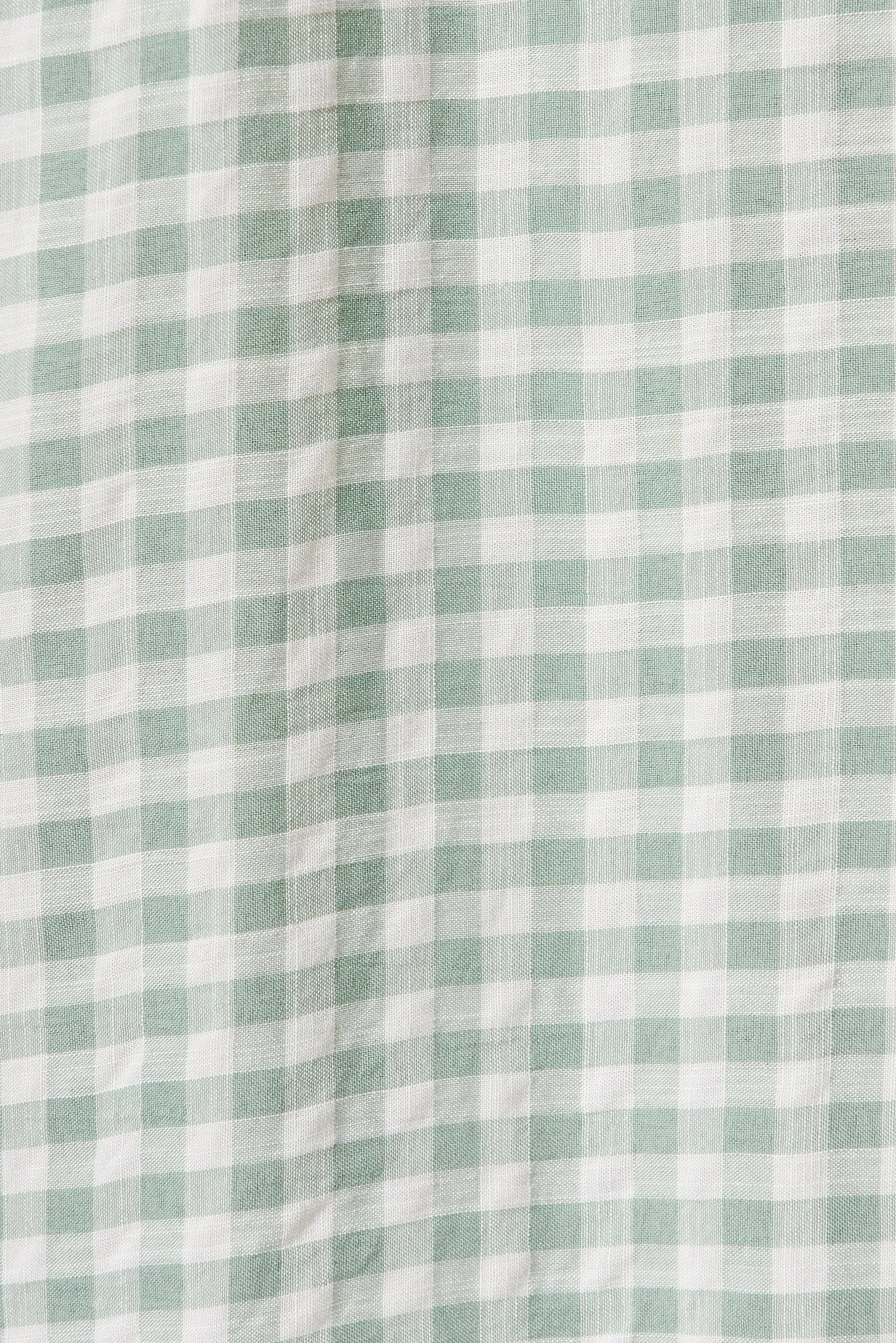 Green Gingham Midi Dress - Jeannie Style