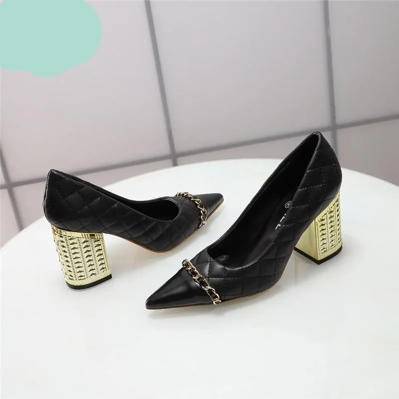 High-end 0 Genuine Leather Crystal Bling Luxury High Heels