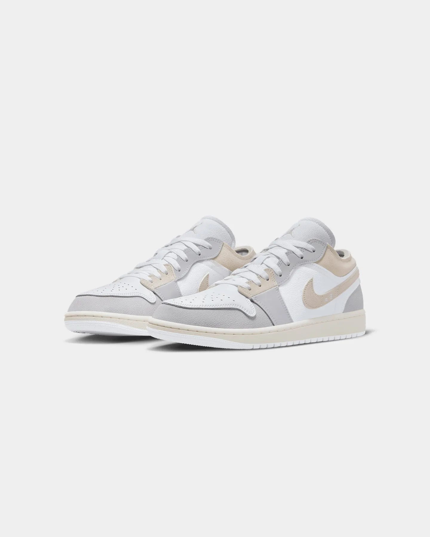 Jordan Air Jordan 1 Low SE Craft "Tech Grey" Tech Grey/Light Orewood Brown