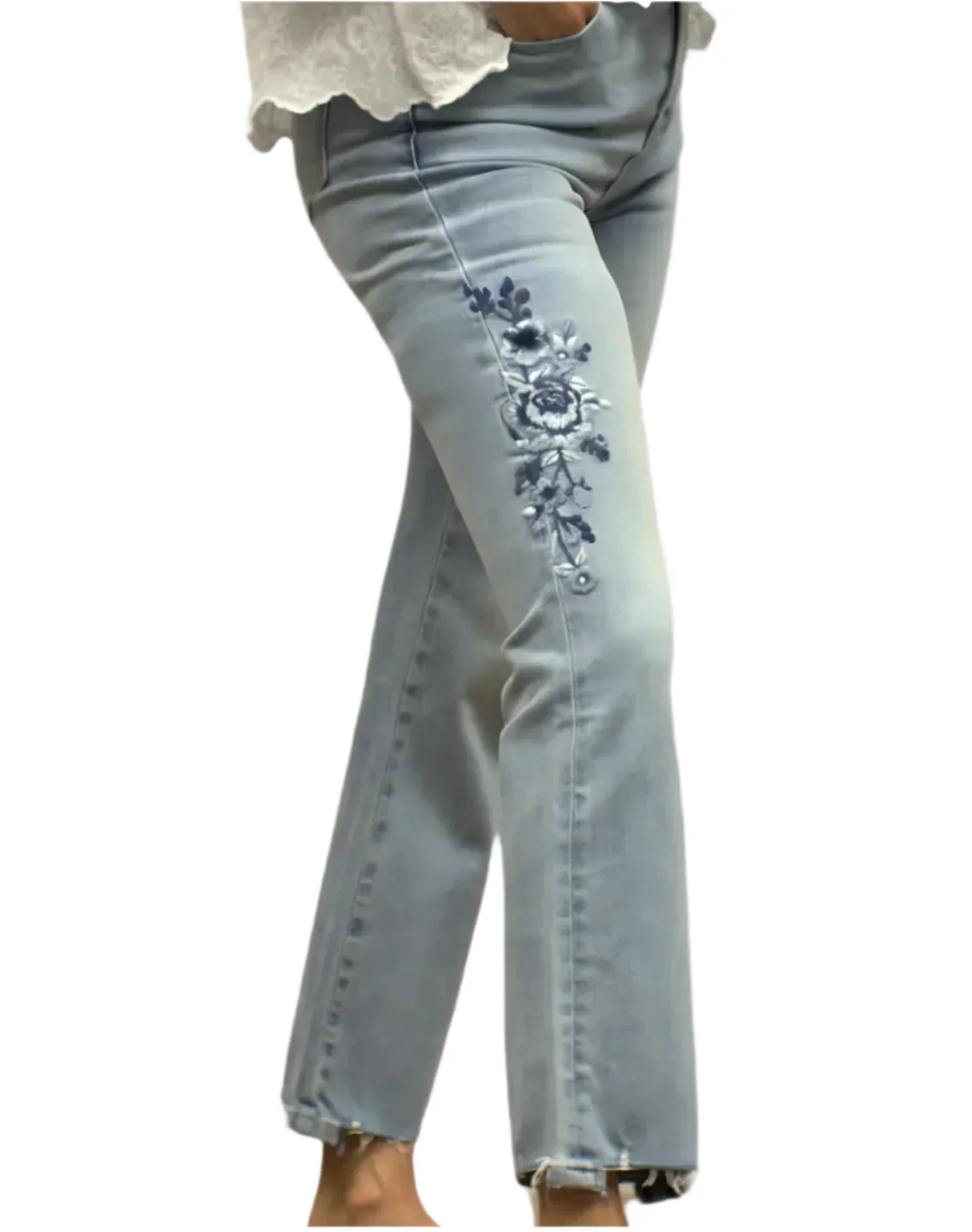 Kai Embroidered Jeans