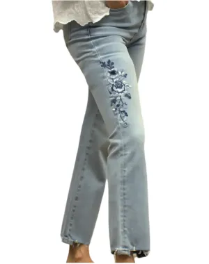 Kai Embroidered Jeans