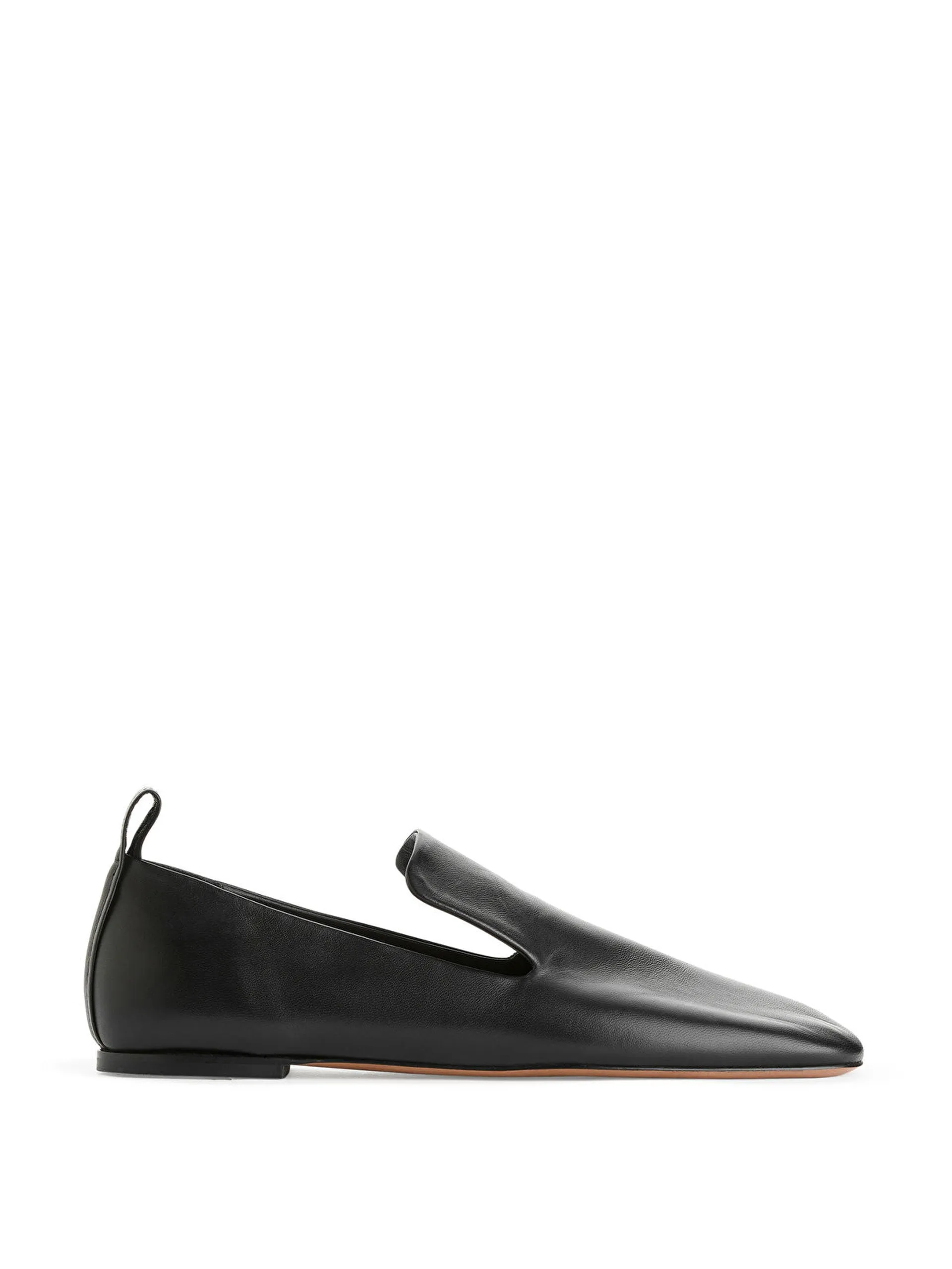 Leather loafers
