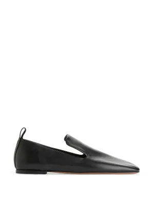 Leather loafers