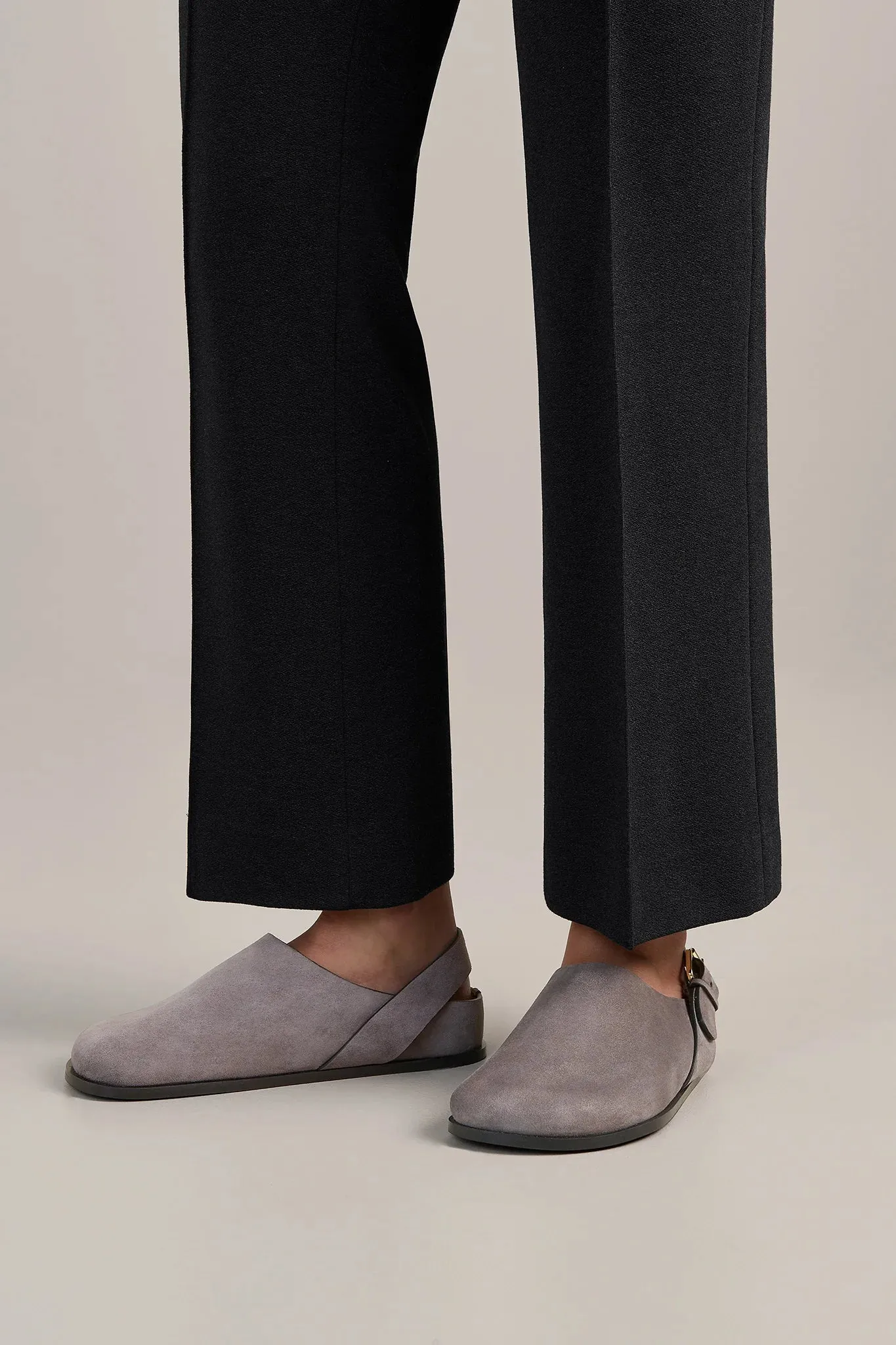 Louis Clog | Graphite Suede