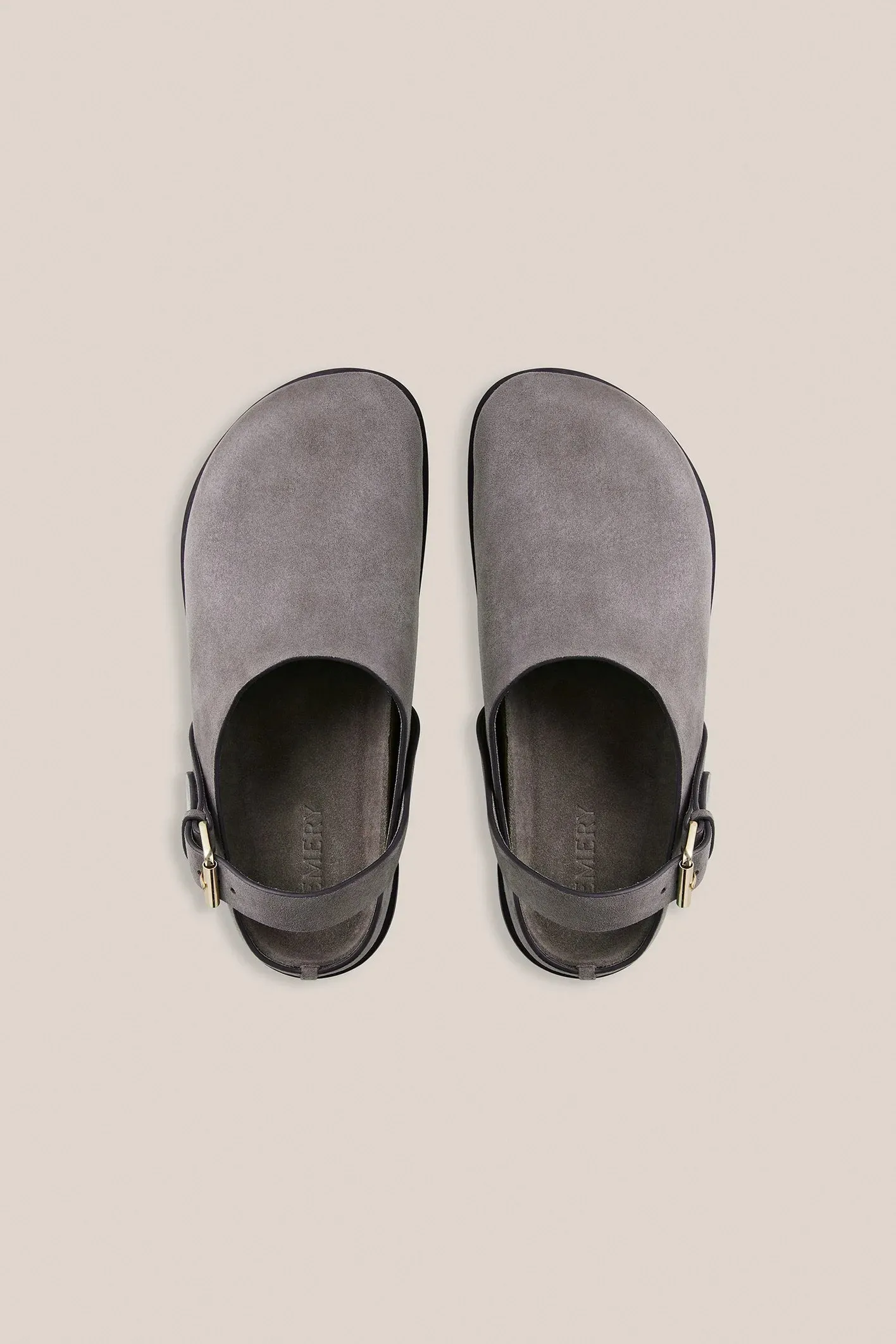 Louis Clog | Graphite Suede