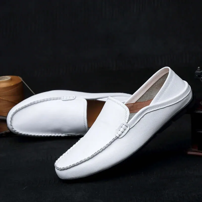 Men's Leather Driving Loafers