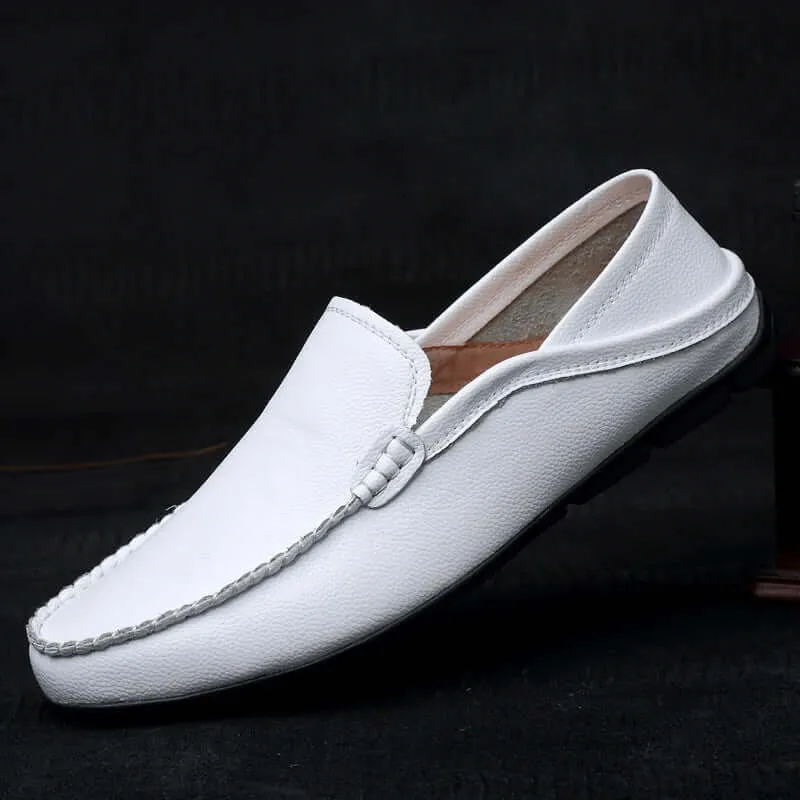 Men's Leather Driving Loafers